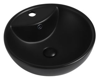 Раковина ABBER Bequem 46см чёрный матовый AC2101MB